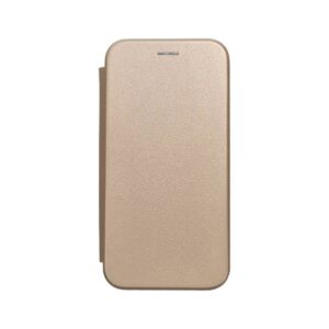 Capa Flip Cover Forcell Elegance Xiaomi Redmi 9 Dourada