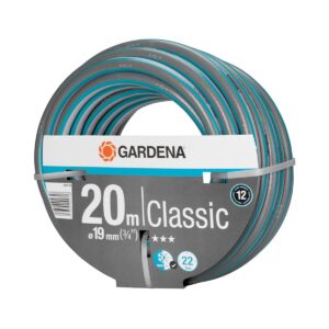 Mangueira Gardena Classic 20m 19mm Cinzento/Azul