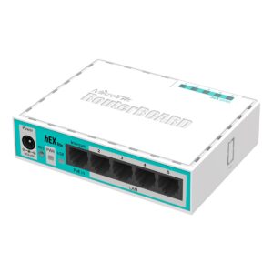 Router MikroTik hEX lite PoE Branco (RB750r2)