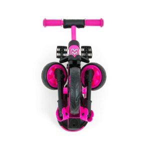 Triciclo Milly Mally Ride On – Bike 2 em 1 Rosa