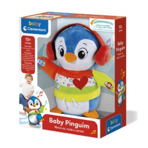 Boneco Sonoro Baby Pinguim da Neve (67722)