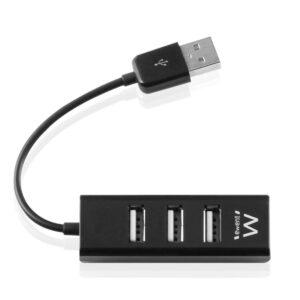 Hub USB Ewent 4 Portas EW1123 Preto