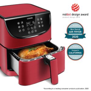 Fritadeira Cosori Premium Chef Edition 5.5L 1700W Vermelha
