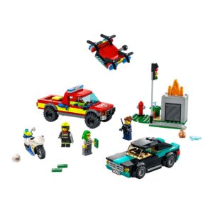 LEGO CITY Fire Rescue & Police Chase (60319)