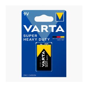 Pilha Varta Super Heavy Duty 6LR61 9V