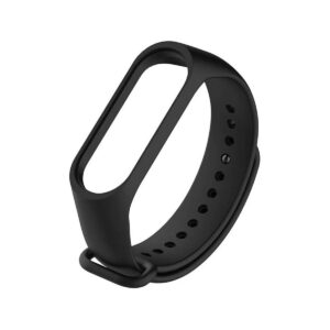 Bracelete de Silicone Xiaomi Mi Band 5/6 Preta