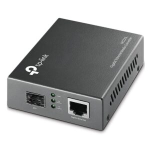 Conversor de Fibra TP-Link MC220L Media Converter Gigabit SFP Preto