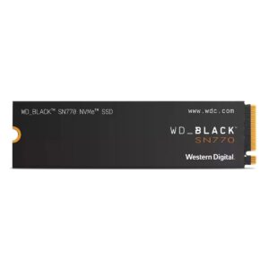 Disco SSD Western Digital Black SN770 250GB M.2 2280 PCIe