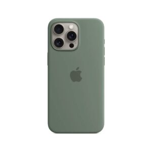 Capa Silicone Apple MT1X3ZM/A Iphone 15 Pro Max com MagSafe Cipreste