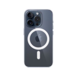 Capa Silicone Apple MT223ZM/A Iphone 15 Pro c/MagSafe Transparente