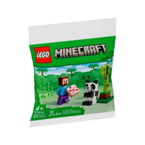 LEGO Minecraft Steve and Baby Panda – 30672