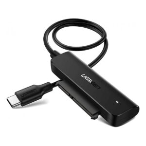 Adaptador Disco SATA – USB-C 3.0 UGREEN Preto