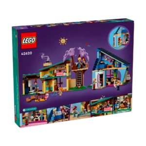 LEGO Friends Casas de Família do Olly e da Paisley – 42620