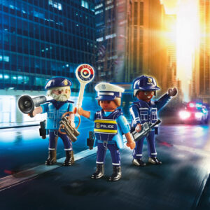 Playmobil ciudad set figuras policias