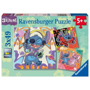 Puzzle ravensburger disney stitch 3×49