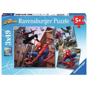 Puzzle ravensburger spiderman 3×49