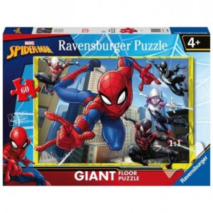 Puzzle ravensburger spiderman 3×49 60 piezas