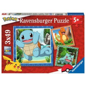 Puzzle ravensburger pokemon 3×49 5+