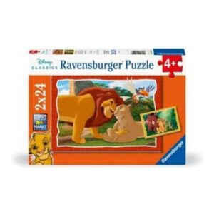 Puzzle ravensburger el rey leon 2×24
