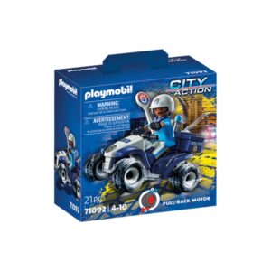 Playmobil policia –  speed quad