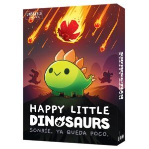 Juego mesa happy little dinosaurs pegi