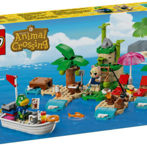 Lego animal crossing paseo en barca
