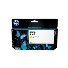 Cartucho tinta hp 727 b3p21a amarillo