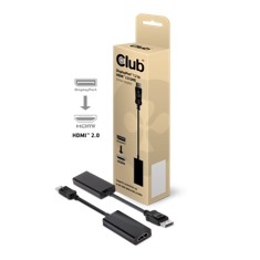 Adaptador club 3d displayport 1.2 a