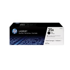 Toner hp cb435ad negro 35a pack