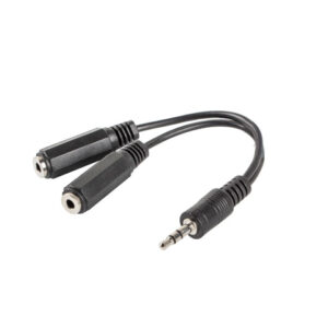 Adaptador lanberg jack stereo macho a