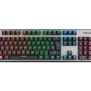 Teclado gaming krom kernel usb retroiluminado