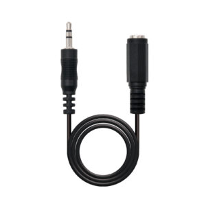 Cable audio jack 3.5mm nanocable 1.5m