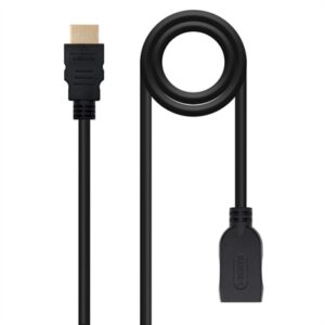 Cable hdmi 2.0 nanocable 1m macho – hembra