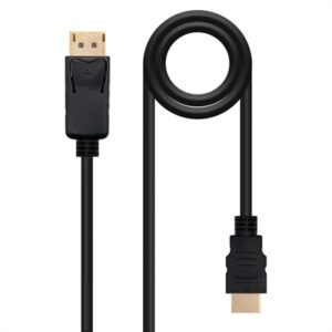 Cable conversor displayport a hdmi nanocable