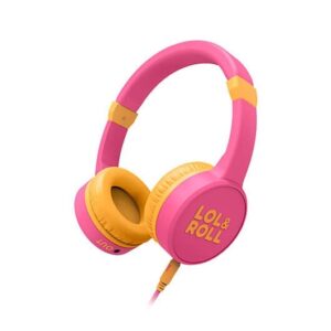 Auriculares micro energy sistem lol&roll pink