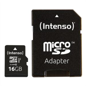 Placa memoria micro sd intenso 16gb