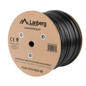 Bobina exterior lanberg cat.6 utp rj45