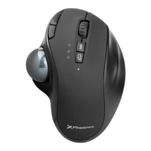 Rato sem fios ergo t1 ergonomico trackball