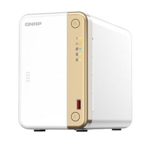 Servidor nas qnap ts – 262 – 4g 2xhdd – bay 1×2.5gbe