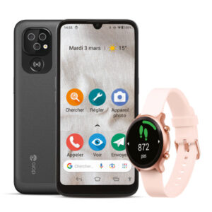 Bundle doro smartphone 8100 + smartwatch