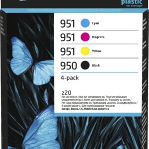 Tinta hp pack 950 negro y