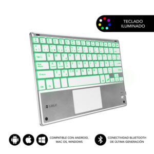 Teclado tablet subblim sub – kbt – smbt50 sem fios