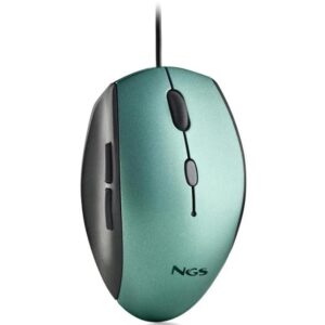 Raton ngs wired ergo silent mouse