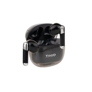 Auriculares tooq tqbwh – 0054b inalambrico negro