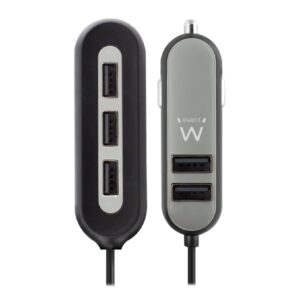 Cargador usb ewent coche 5 portas