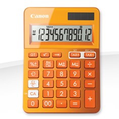 Calculadora canon sobremesa ls – 123k naranja