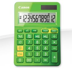 Calculadora canon sobremesa ls – 123k verde