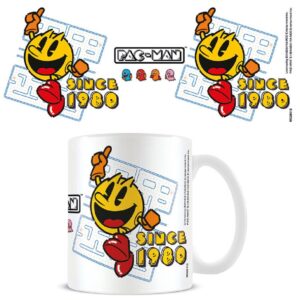 Caneca desayuno pyramid videojuegos clasicos pac