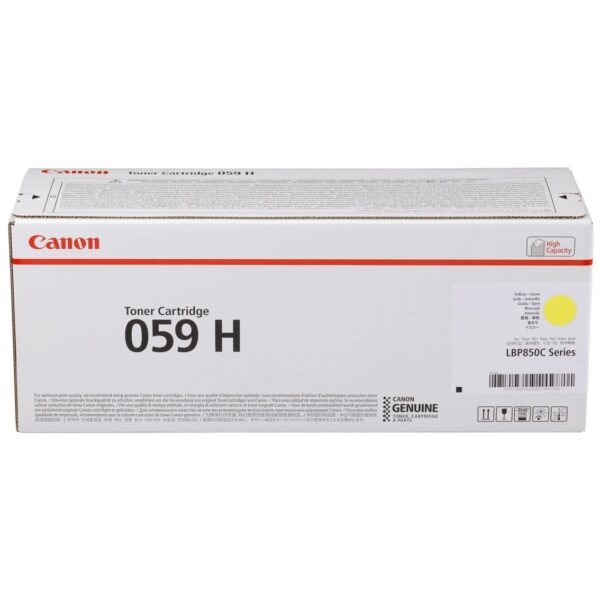 Toner canon 059h amarillo 13500 paginas