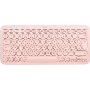 Teclado logitech k380 multi – device bluetooth rosa